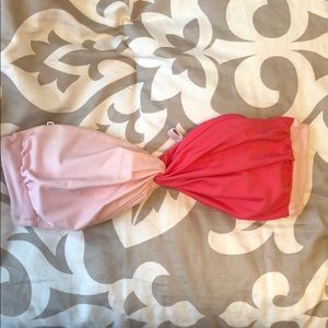 Victoria’s Secret Two Tone Bandeau (no strap)